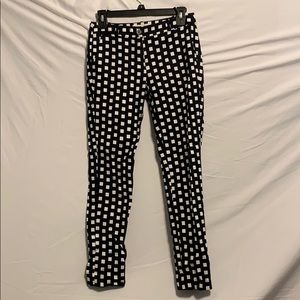 Navy and White Michael Kors pants size 0